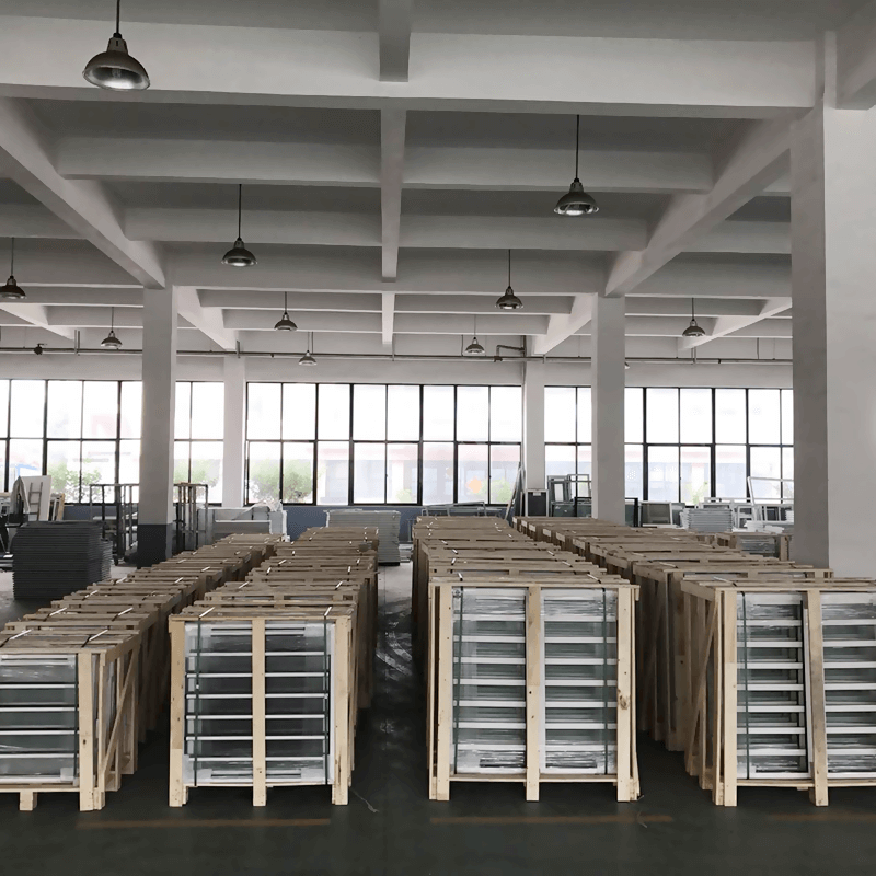 Glass Louvers Shutter Windows With Aluminum Windows Frame